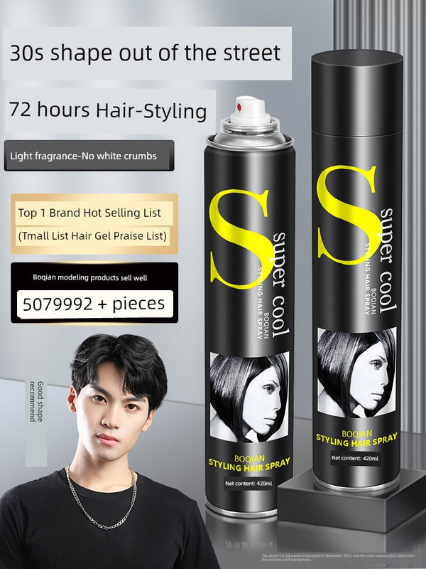 Boqian Hair-Styling Fluffy Hair Spray Fragrance Hairspray