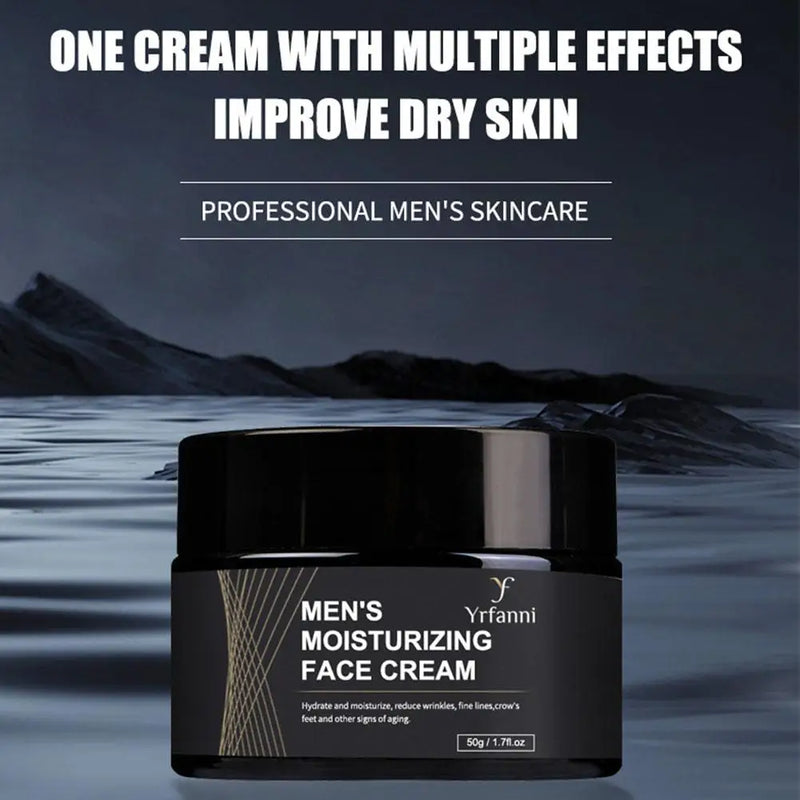 Moisturizing Face Cream - Hyaluronic Acid Serum Day Cream for Men, Oil Control, 40g/50g