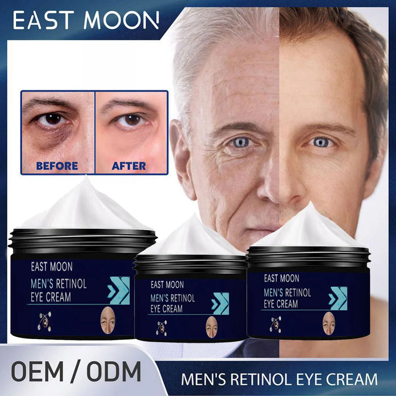 Men's Anti-Wrinkle Eye Cream - Hyaluronic Acid, Anti-Aging, Firming, Fade Eye Bags & Skin Care