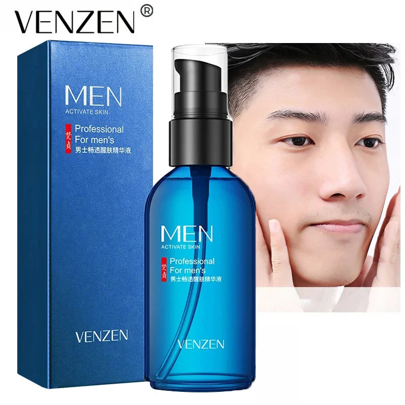 50ml Arbutin Men Anti-Wrinkle Face Serum - Oil Control, Pore Minimizer, Brightening & Moisturizing