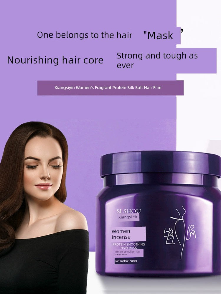 Women's Non-Steamed Hair Mask - Frizz Repair, Hydrating Conditioner, Genuine Hair Treatment Ointment