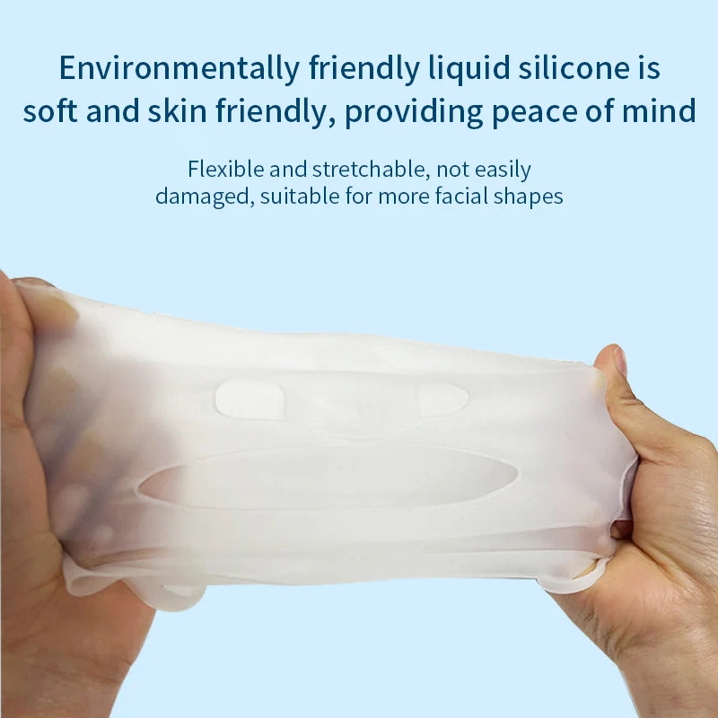 3D Reusable Silicone Face Mask - Lifting, Anti-Wrinkle, Firming Skin Care Tool