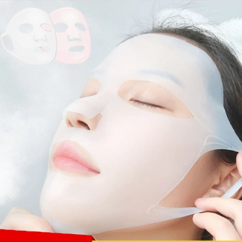 3D Silicone Face Mask - Reusable Lifting & Firming Tool