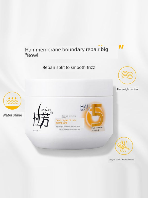 Lafang Non-Steamed Hair Mask 350ml - Hydrating Conditioner for Dry, Damaged Hair, Soft & Repairing