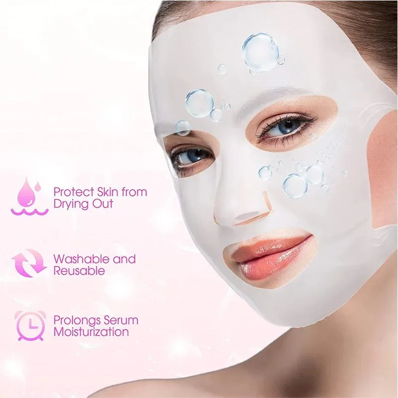 3D Reusable Silicone Face Mask - Lifting, Anti-Wrinkle, Firming Skin Care Tool